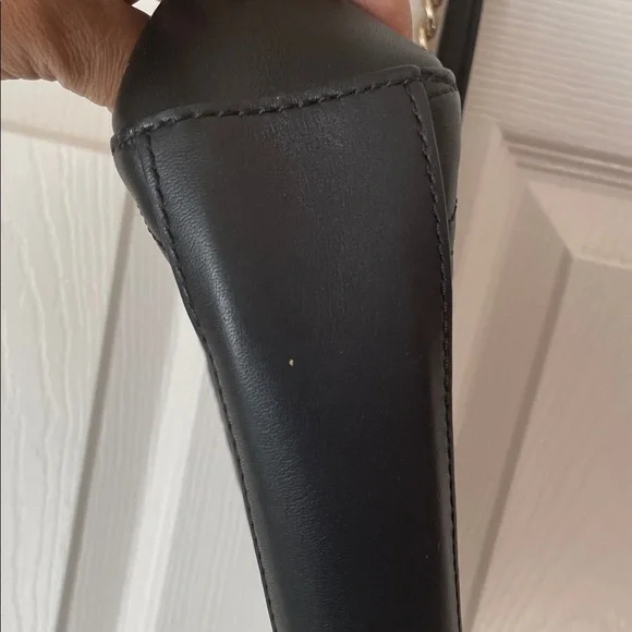 kate spade Black Quilted Adjustable Gold Chain-Strap Shoulder Bag - Picture 5 of 10